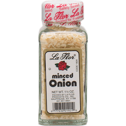 slide 1 of 1, La Flor Minced Onion, 1.5 oz