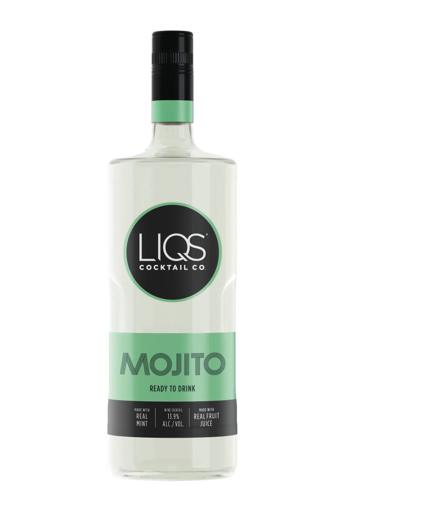 slide 1 of 4, LIQS Mojito Ready to Drink Cocktail, 1.5 liter