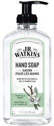 J.R. Watkins Vanilla Mint Gel Hand Soap, 11 fl oz