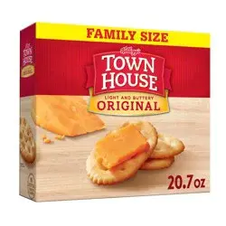 Town House Kellogg's Town House Oven Baked Crackers, Original, 20.7 oz