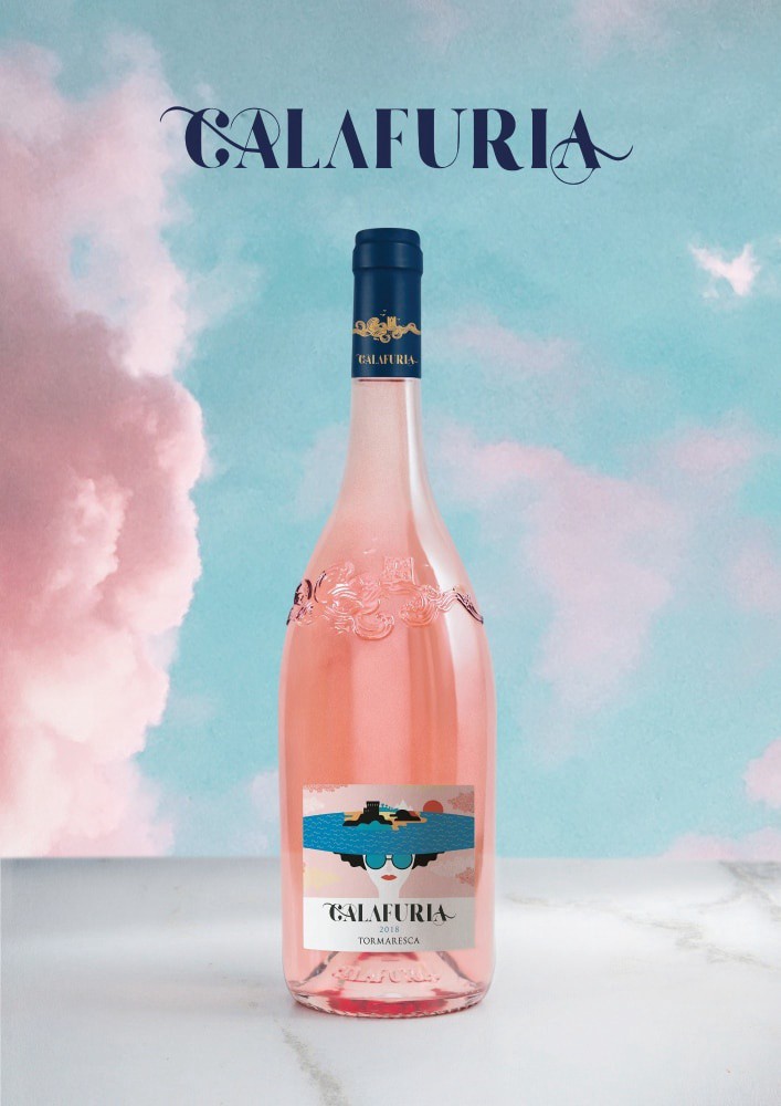 slide 5 of 5, Tormaresca Calafuria Rose Wine, 750 ml