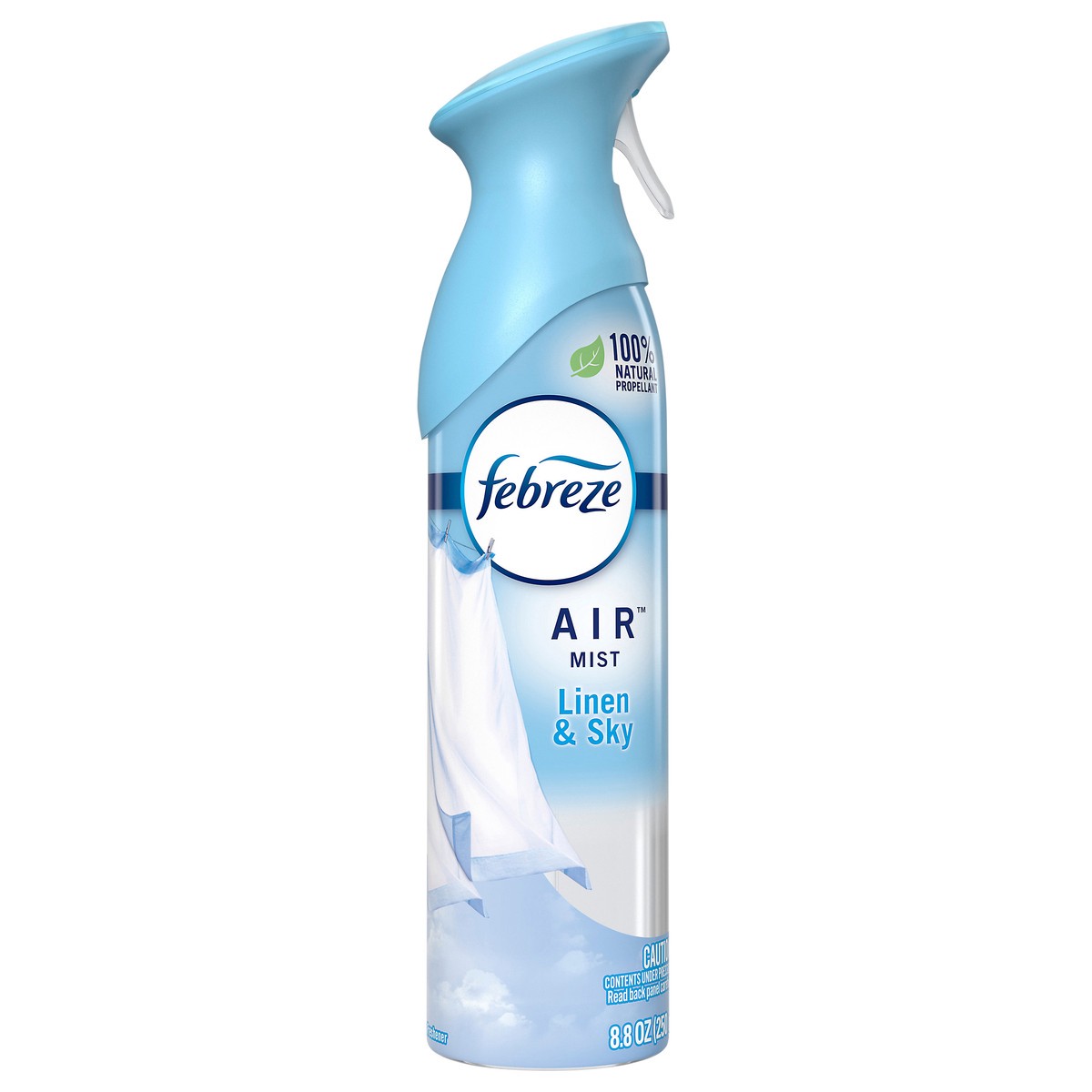 slide 1 of 3, Febreze Air Freshener Spray, Odor-Fighting Room Spray, Linen & Sky Scent, 8.8oz, 1 Count, 8.8 oz