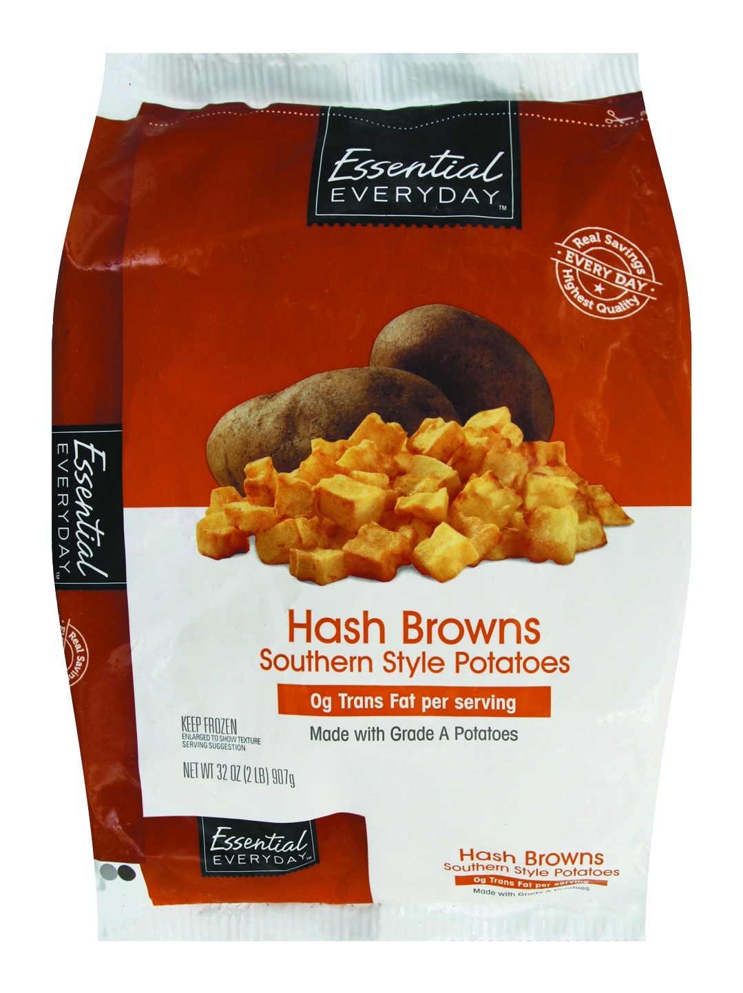 slide 1 of 1, Essential Everyday Hashbrown Southern Style Potatoes, 32 oz