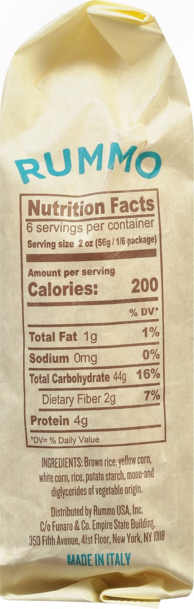 slide 9 of 9, Rummo Pasta Penne Rigate Gluten Free, 12 oz