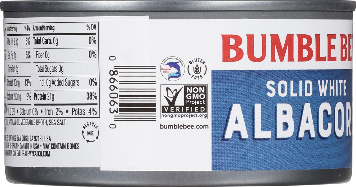 slide 5 of 9, Bumble Bee Solid White Albacore 12 oz, 12 oz