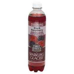 First Street Sparkling Glacier Black Raspberry