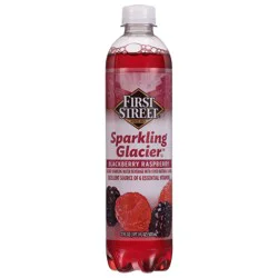 First Street Sparkling Glacier Black Raspberry