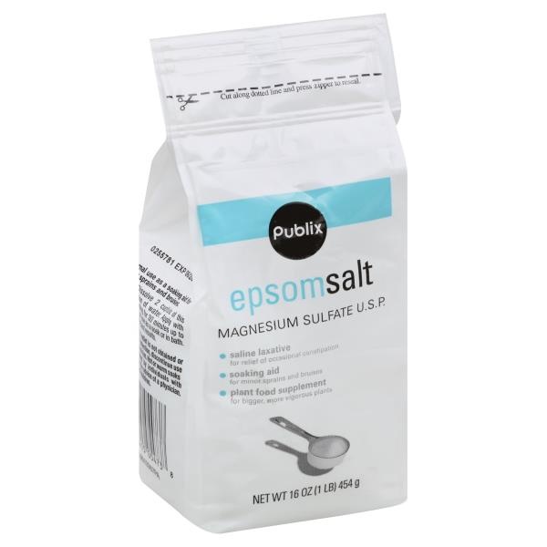 slide 1 of 1, Publix Epsom Salt, 16 oz