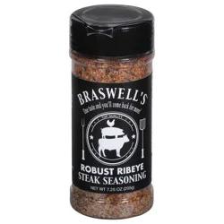 Braswell's Robust Ribeye Steak Seasoning 7.25 oz