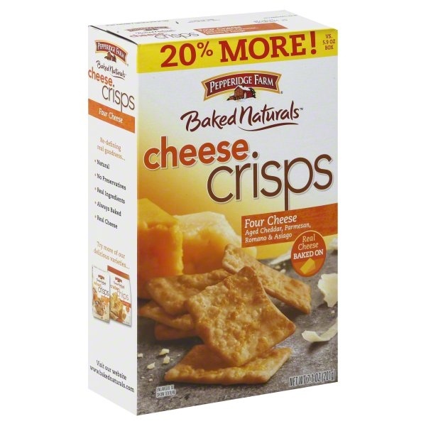 slide 1 of 4, Pepperidge Farm Cheese Crisps, Four Cheese, 7.1 oz