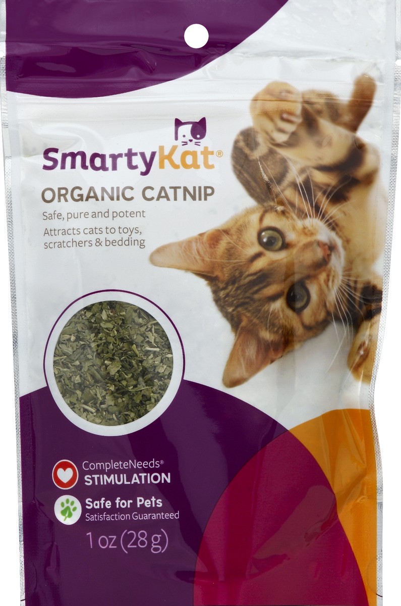 slide 2 of 3, SmartyKat Organic Catnip, 1 oz