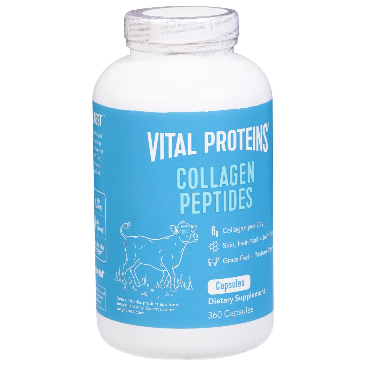 slide 2 of 9, Vital Proteins Collagen Peptides 360 Capsules, 360 ct