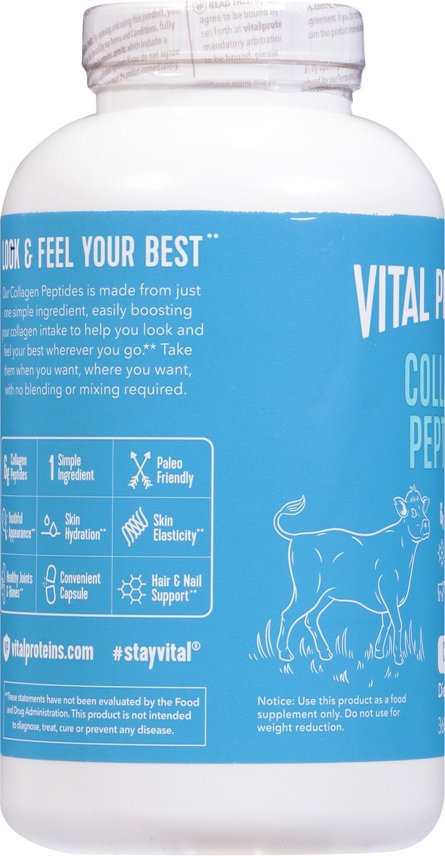 slide 7 of 9, Vital Proteins Collagen Peptides 360 Capsules, 360 ct