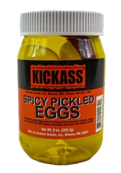 Kickass Spicy Pickled Eggs - 9 oz