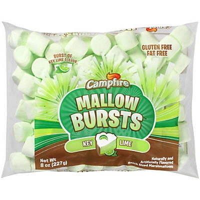 slide 1 of 1, Campfire Mallow Bursts Key Lime Marshmallows, 8 oz