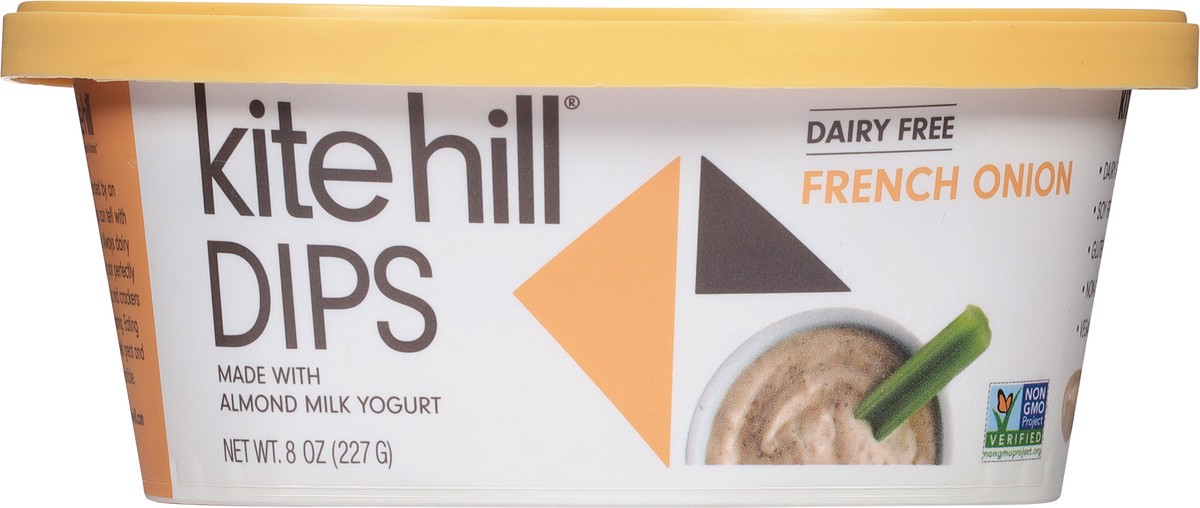 slide 9 of 9, Kite Hill Dairy-Free French Onion Dip, 8 oz