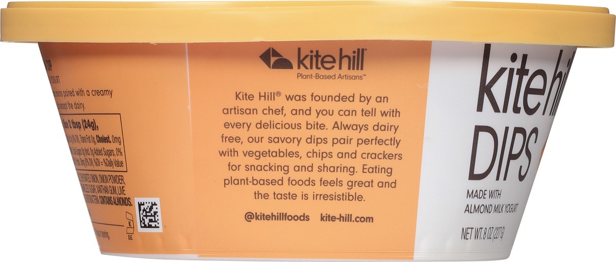 slide 7 of 9, Kite Hill Dairy-Free French Onion Dip, 8 oz