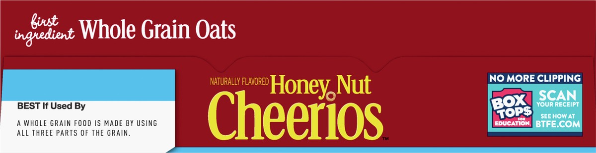 slide 5 of 13, Cheerios Honey Nut Cheerios Gluten-Free Breakfast Cereal, 19.5 oz, 18.8 oz