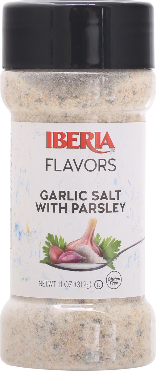 slide 5 of 9, Iberia Flavors Garlic Salt with Parsley 11 oz, 11 oz