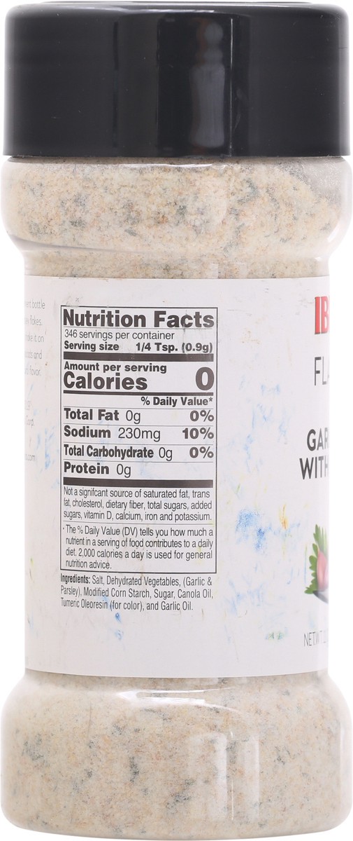 slide 7 of 9, Iberia Flavors Garlic Salt with Parsley 11 oz, 11 oz