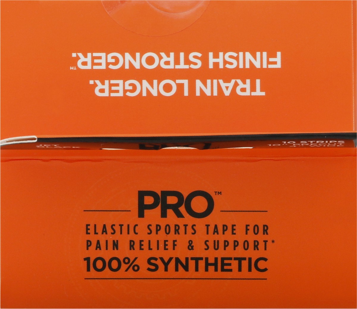 slide 7 of 11, KT Tape Pro Wide Precut Jet Black Sport Tape 10 ea, 10 ct