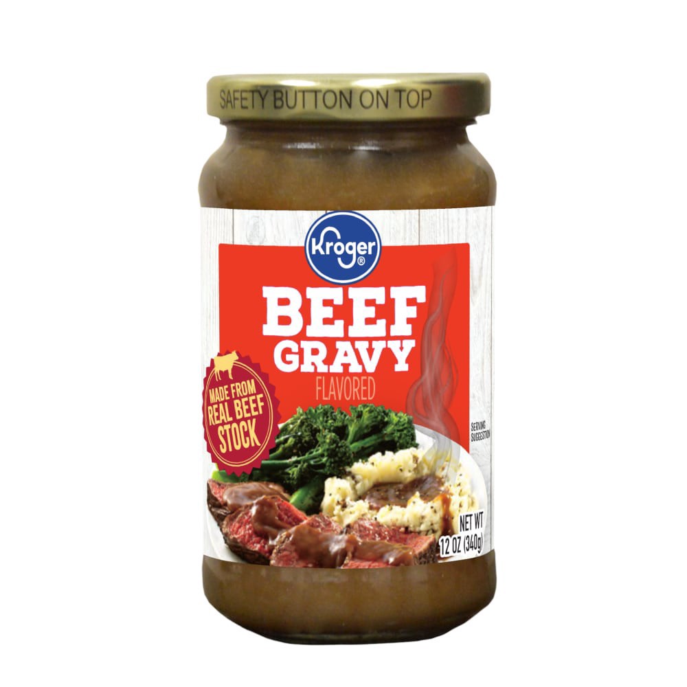 slide 4 of 4, Kroger Beef Gravy - 12 oz, 12 oz