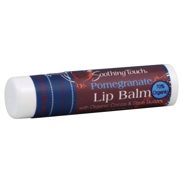 slide 1 of 1, Soothing Touch Lip Balm Pomeranate, 1 ct