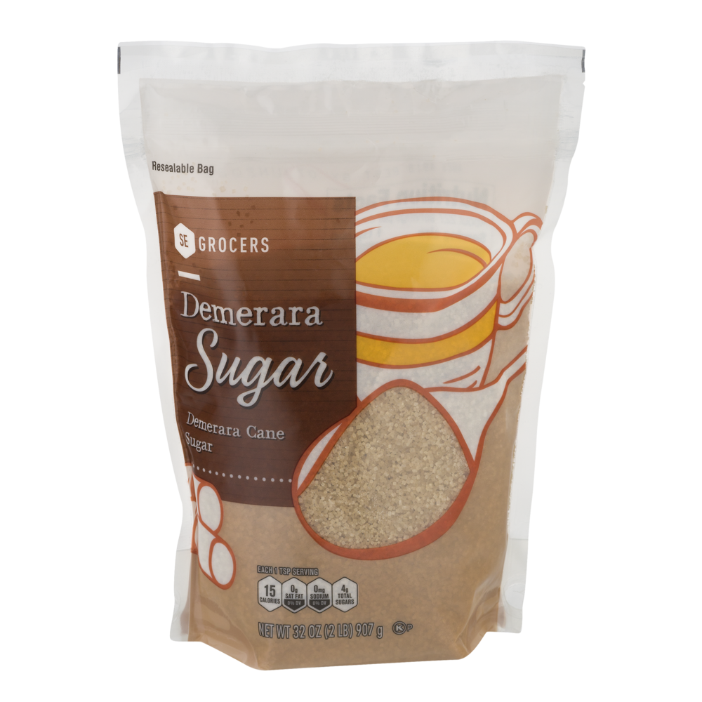 slide 1 of 1, SE Grocers Demerara Cane Sugar, 32 oz