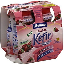 slide 1 of 4, Lifeway Kefir Cultured Milk Smoothie 4 ea, 4 ct