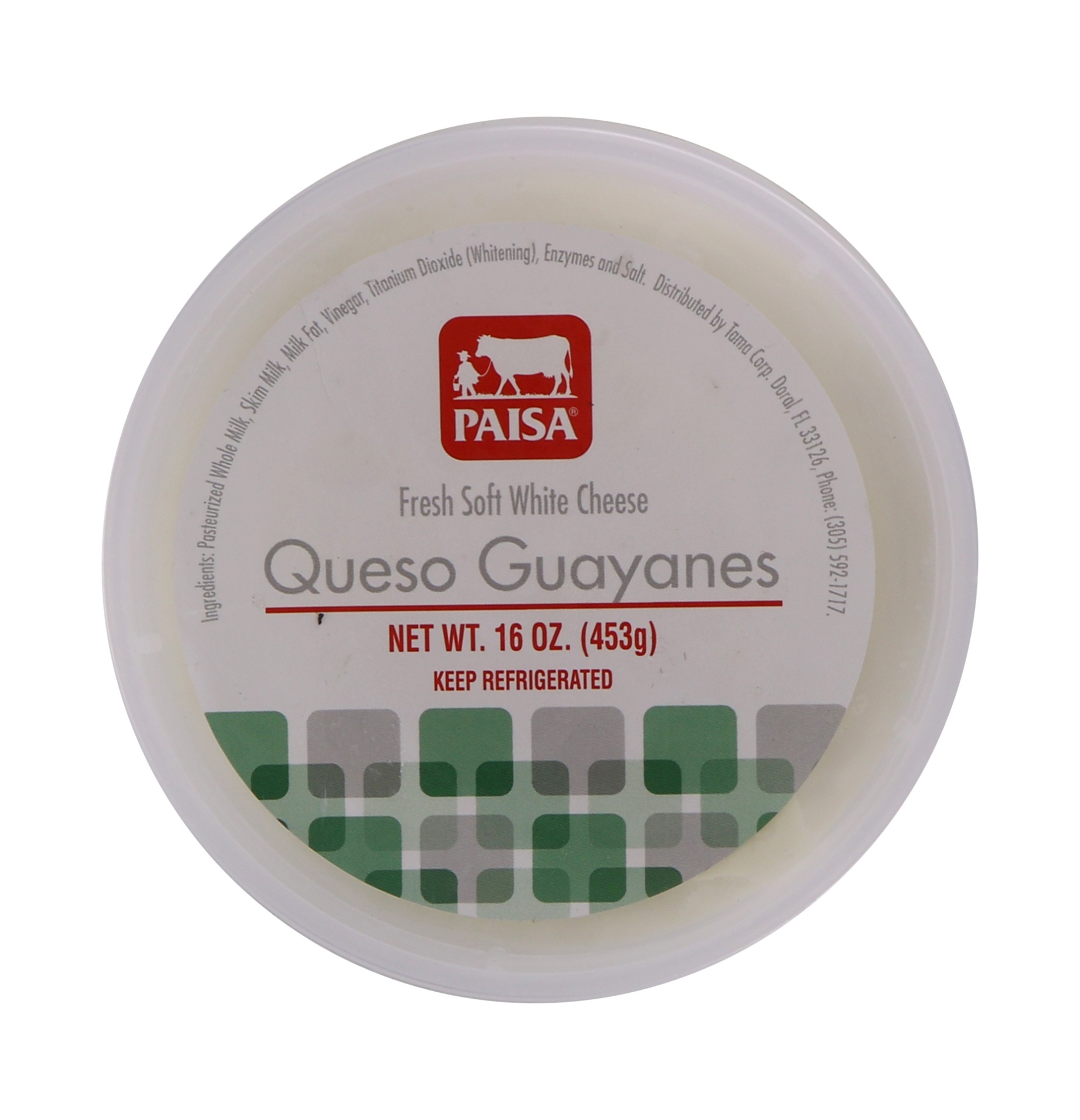slide 1 of 1, PAISA Queso Guayanés, 16 oz
