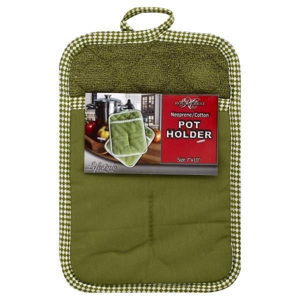 slide 1 of 1, Royal Crest Neoprene/Cotton Pot Holder, 1 ct