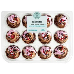 Bakery Fresh Mini Valentine Chocolate Cupcake