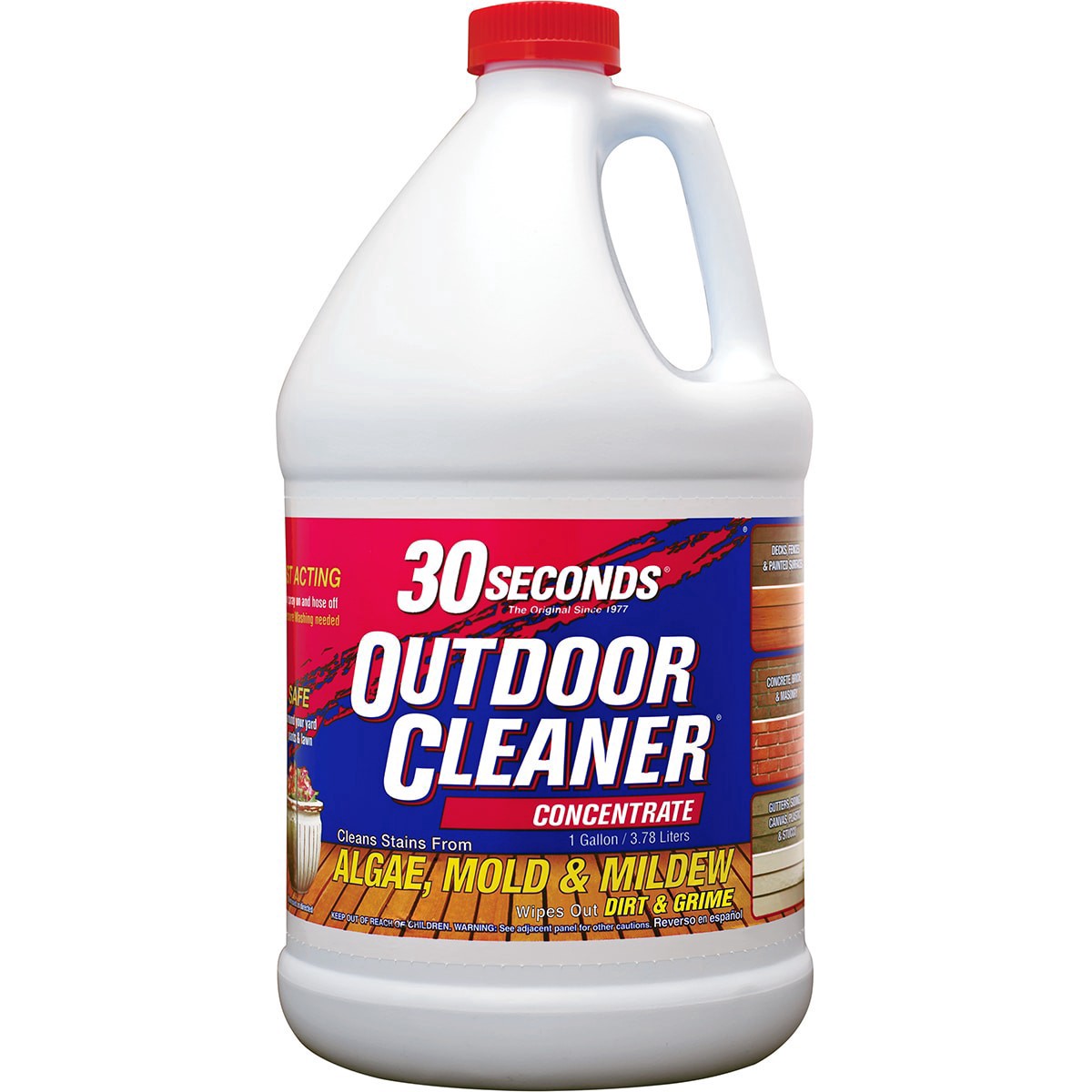slide 1 of 5, 30 Seconds Outdoor Cleaner Concentrate - 1 Gallon, 1 gal
