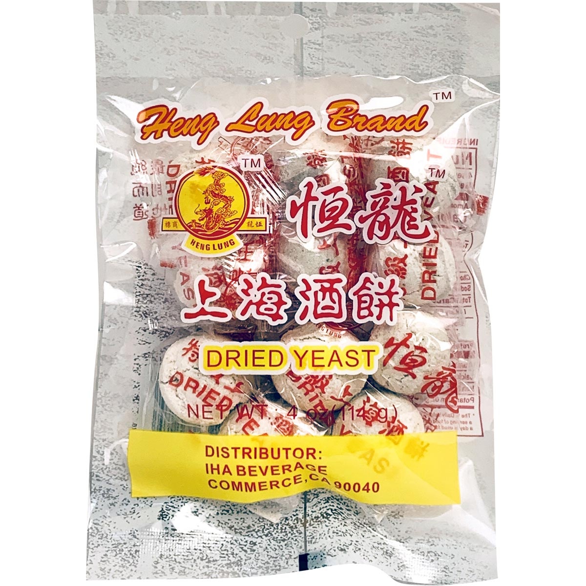 slide 1 of 1, Heng Lung Dried Yeast, 1 ct
