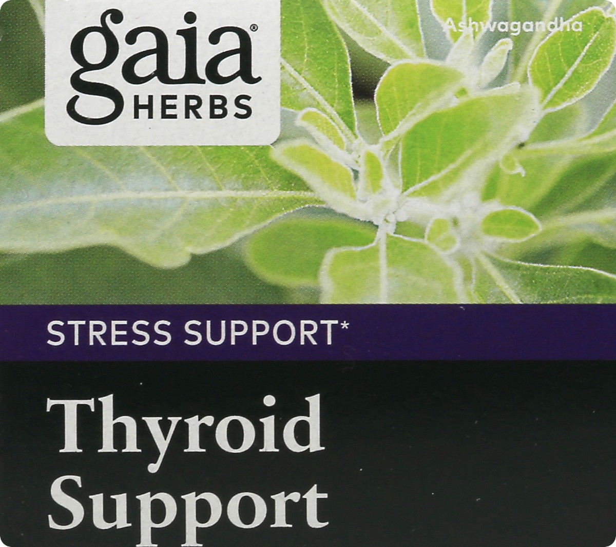 slide 7 of 13, Gaia Herbs Thyroid Support 60 ea, 60 ct