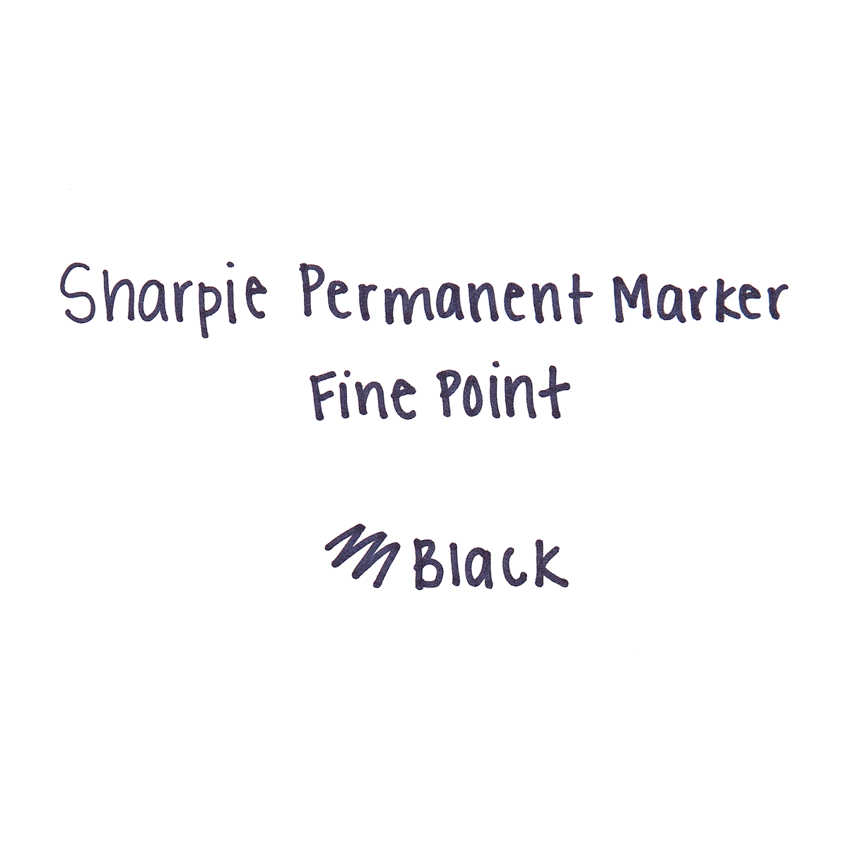 slide 26 of 37, Sharpie 5pk Permanent Markers Fine Tip Black, 5 ct