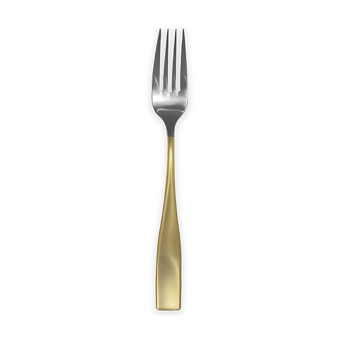 slide 1 of 1, Gourmet Settings Moments Eternity Dinner Fork - Gold, 1 ct