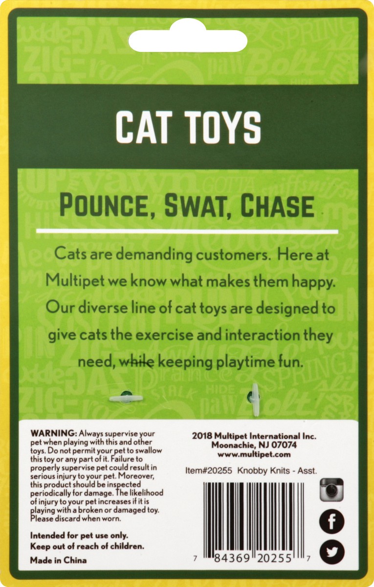 slide 2 of 6, MultiPet Cat Toys 1 ea, 1 ct