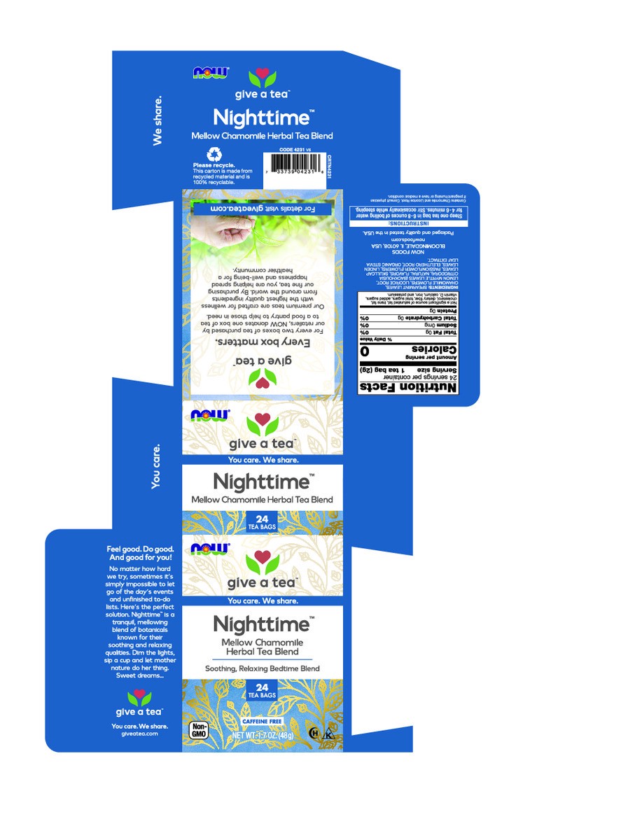 slide 7 of 8, NOW Nighttime™ Tea - 24 Tea Bags, 24 ct