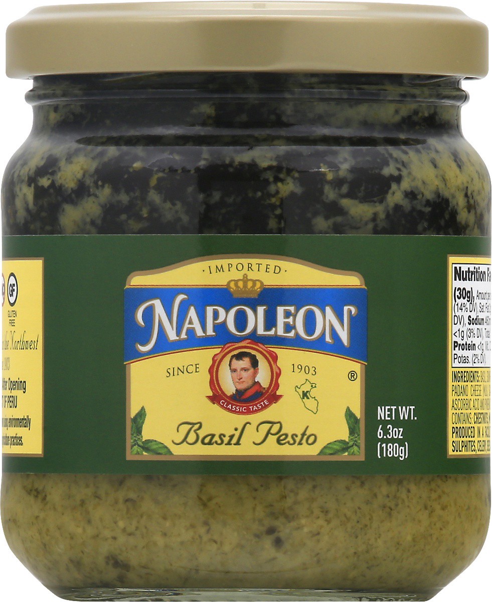 slide 4 of 7, Napoleon Basil Pesto 6.3 oz, 6.3 oz