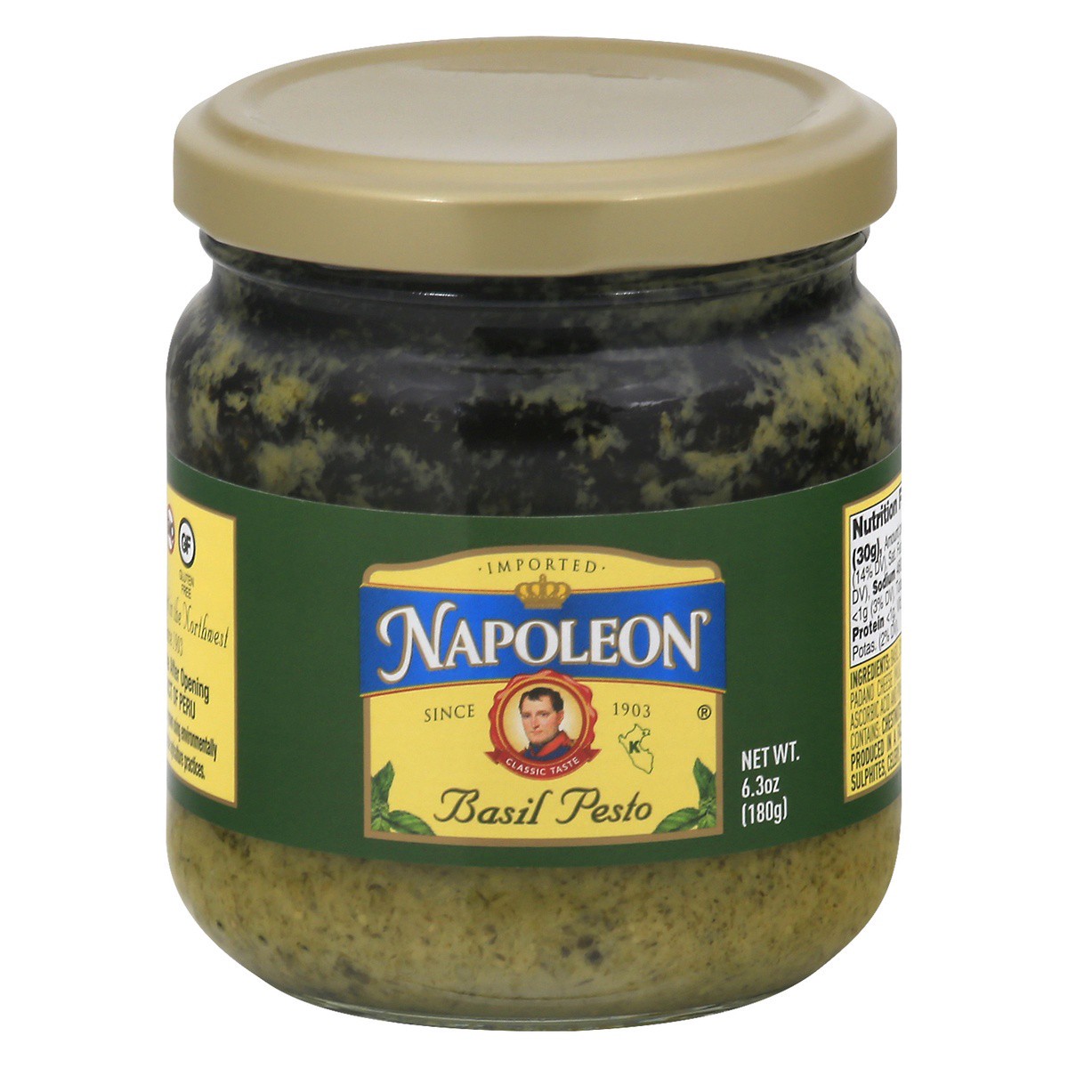 slide 1 of 7, Napoleon Basil Pesto 6.3 oz, 6.3 oz