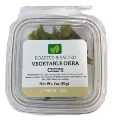 Torn & Glasser Torn Glasser Roasted Salted Vegetable Okra Chips