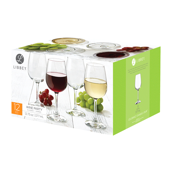 Libbey All Purpose Wine Glasses 12 ct Shipt
