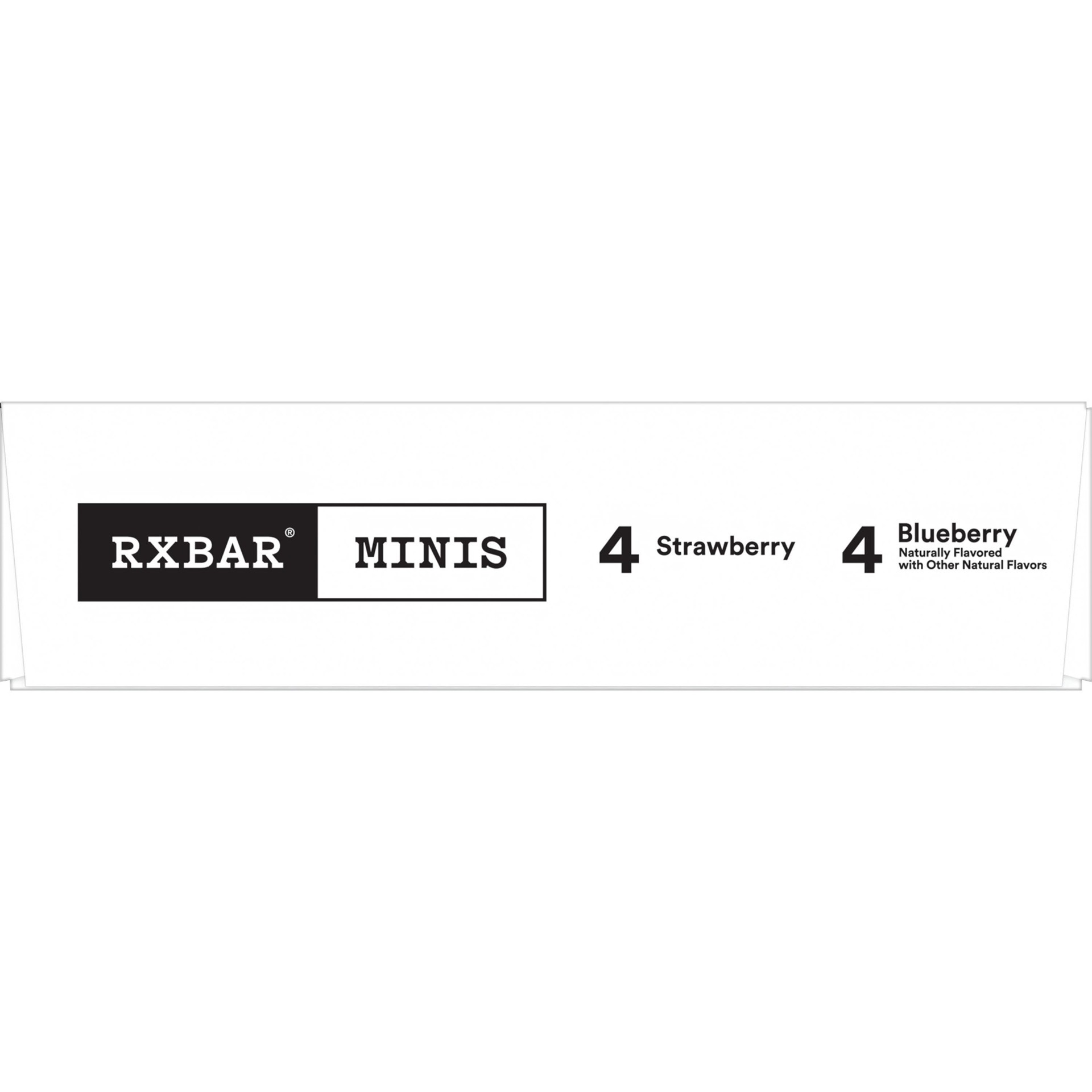 slide 3 of 5, RXBAR Minis Protein Bars, Gluten Free Snacks, Breakfast Snacks, Variety Pack, 7.3oz Box, 8 Bars, 7.3 oz