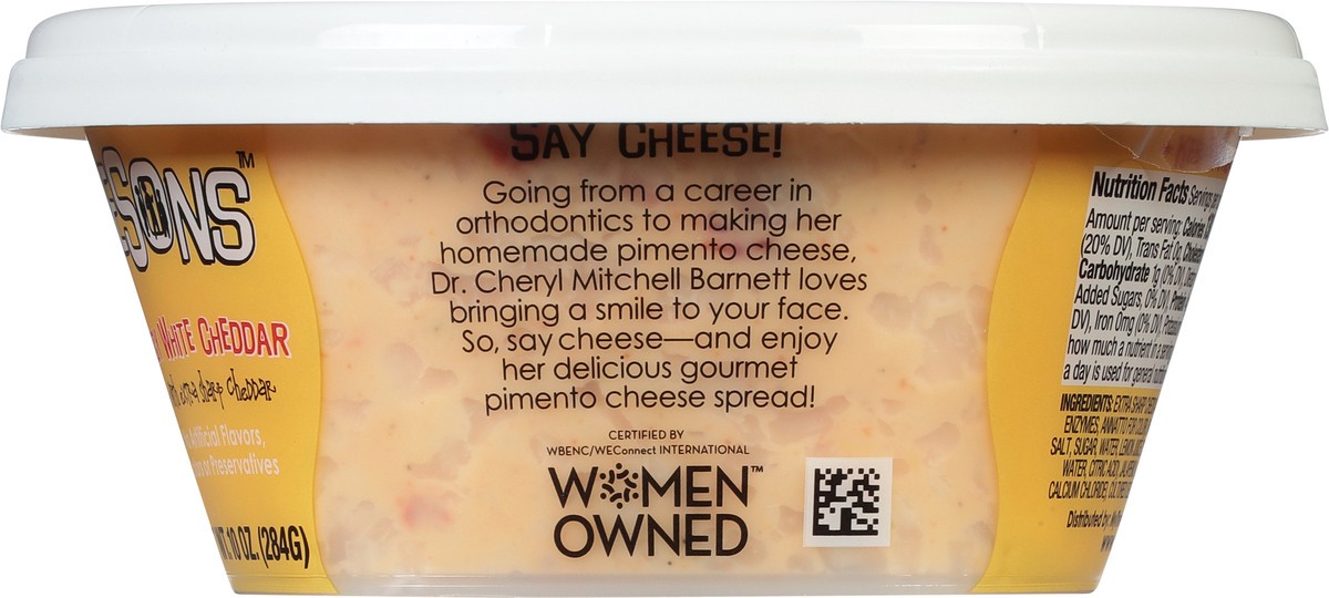 slide 4 of 9, MyThreeSons Gourmet Spicy White Cheddar Pimento Cheese 10 oz, 10 oz