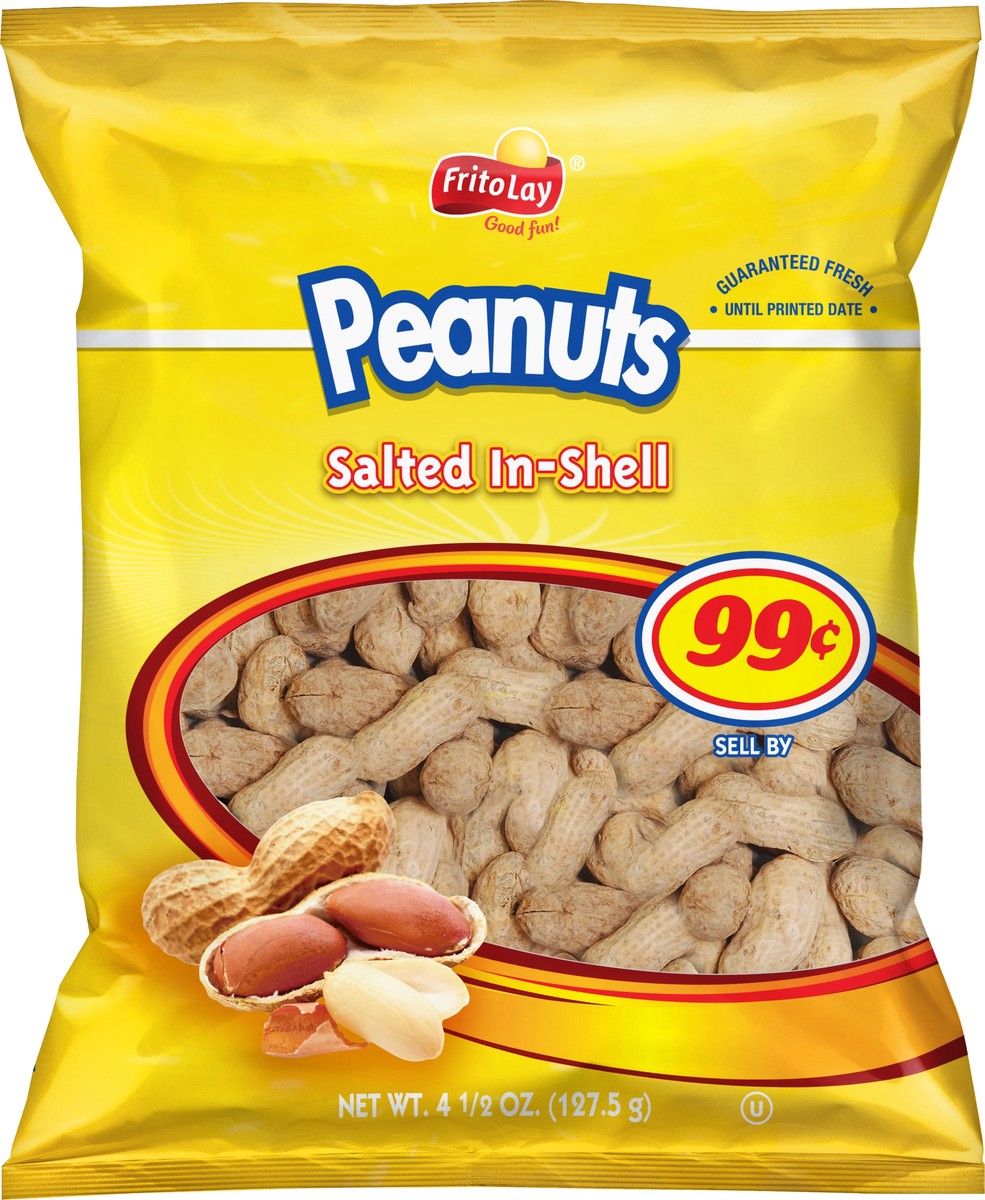 slide 2 of 2, Frito-Lay In-Shell Salted Peanuts 4.5 oz, 4.5 oz