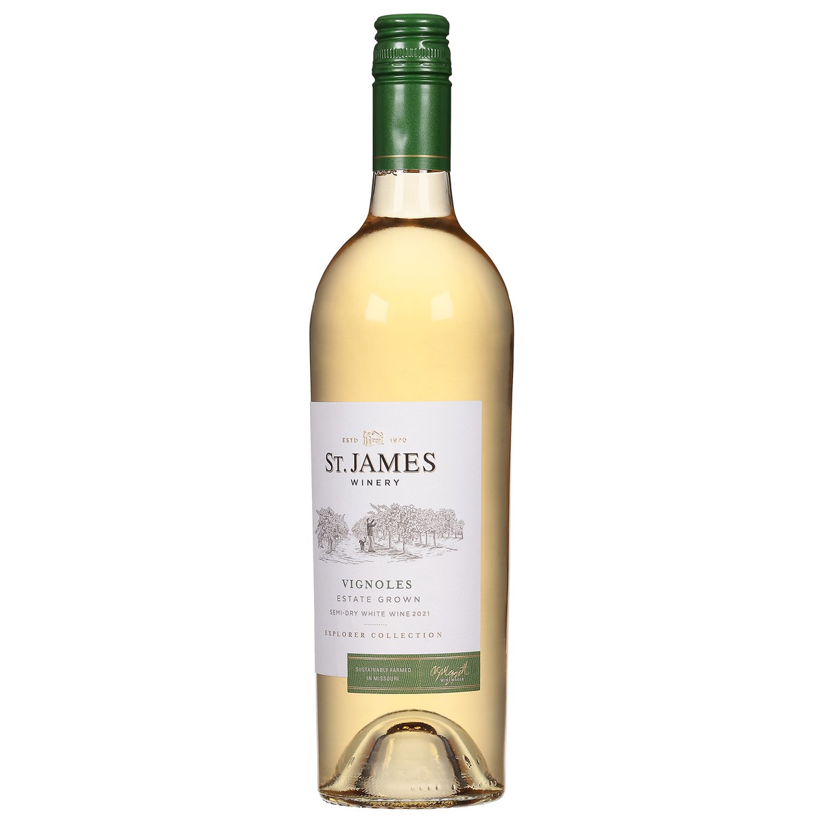 slide 9 of 9, St. James Winery Explorer Collection Vignoles 750 ml, 750 ml