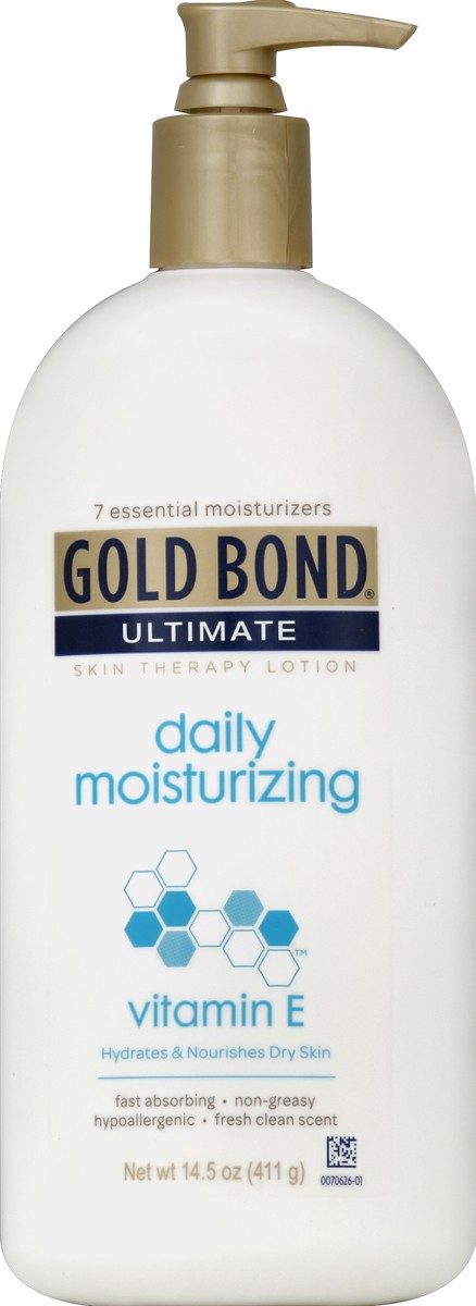 slide 1 of 7, Gold Bond Daily Moisturizing Lotion, 14.5 fl oz