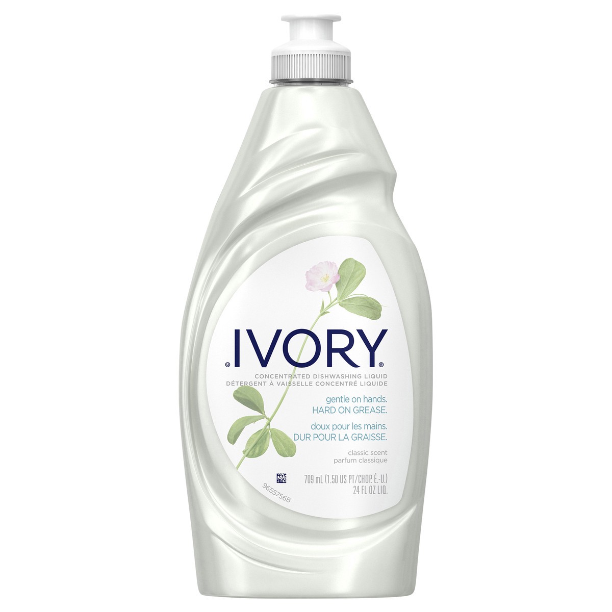 slide 1 of 6, Ivory Concentrated Classic Scent Dishwashing Liquid 24 fl oz, 1.5 pt