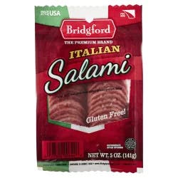 Bridgford Sliced Italian Salami, 5 oz
